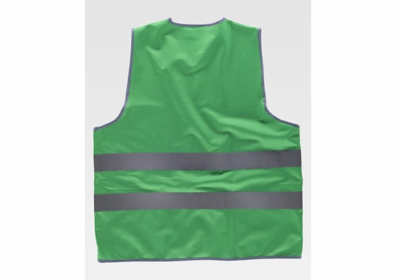 Mil Cenas - Colete Reflector 2 Faixas Ref. HVTT03 2