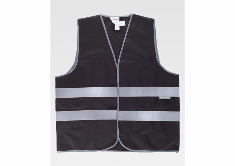 Mil Cenas - Colete Reflector 2 Faixas Ref. HVTT03 7