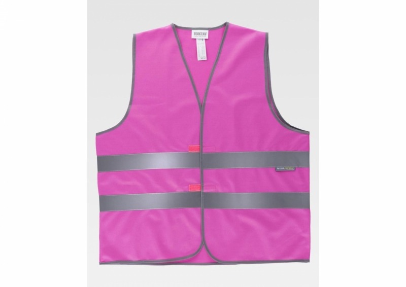 Mil Cenas - Colete Reflector 2 Faixas Ref. HVTT03 5