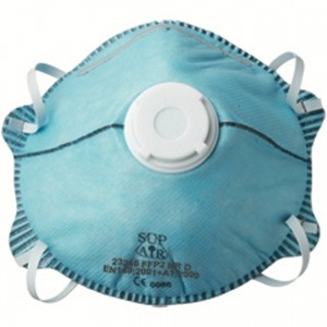 Mil Cenas - Máscara Descartável Válvula FFP2 NR D Carvão Ref.23246 1